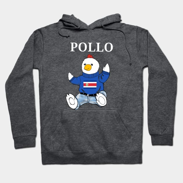 Pollo Bear de Costa Rica Hoodie by Duendo Design